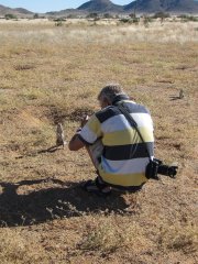 02-Taking pictures of ground squirrels